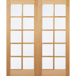 Bespoke (made to measure) Solid Oak GTP French Doors
